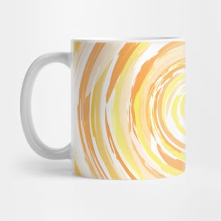 Sun pattern - yellow Mug